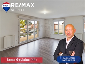 t3 à la vente -   44115  BASSE GOULAINE, surface 65 m2 vente t3 - UBI442957520